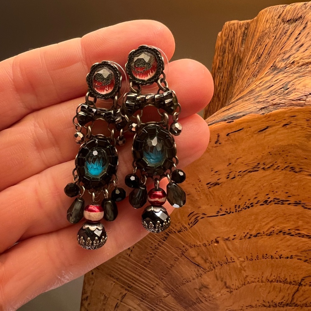 Ayala Barr Beaded Dangle Earrings